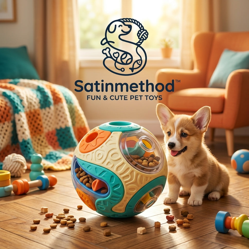 🐶 TreatQuest™ Interactive Puzzle Feeding Ball